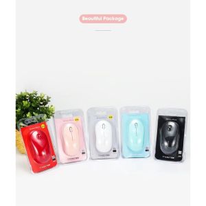 【XMT】Q18 Wireless 2.4GHz Mouse Laptop Desktop Ultra-thin 1000dpi Optical Mice
