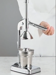 D&D Home l  KM-139 Manual Juicer Hand Press Stainless Steel Lever Press Vegetable and Fruit Juicer