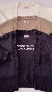 Vintage House Lucia Cron Cardi (Cardigan Rajut Wanita Korea)