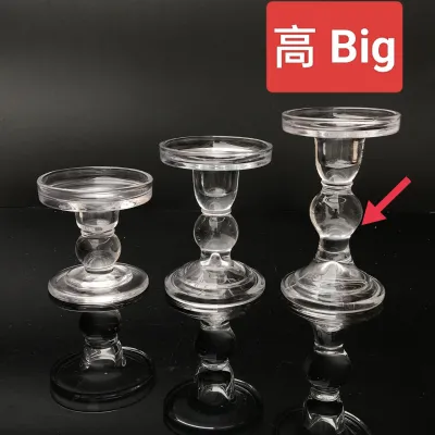 一系列酥油蜡烛灯杯 Candle Holder glass For White Candle【特厚多用途蜡烛台】，【供灯底座】，【供水杯底座】，【供水果底座】。