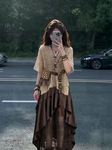 NEEDARNA | Đầm Dài Du Lịch Phong Cách Sa Mạc Bohemian