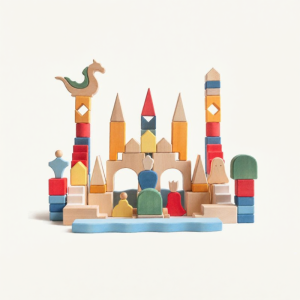 AVDAR | Montessori Educational Wooden Building Blocks