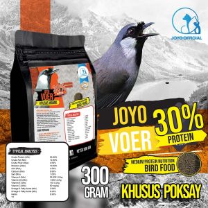 VOER BURUNG POKSAY | VOER HARIAN | VOER NUTRISI KOMPLIT | JOYO VOER KHUSUS POKSAY