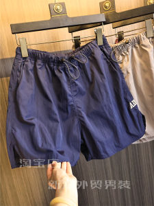 Quick Dry Lightweight Breathable Summer Mens Sport Casual Sweat Absorbent Four Inch Shorts Outdoor Grade Brick Professional