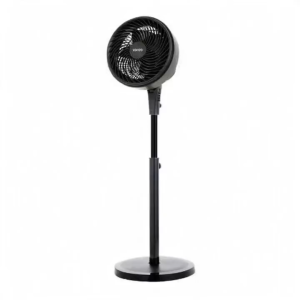 (SIRIM) ZENSO STAND FAN Power Flow Standing Fan 8 AF10-S Black Fan strong wind