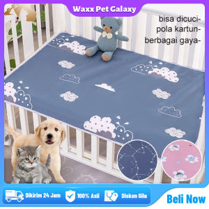 Karpet Kucing Anjing Pad Alas Hewan Peliharaan Summer Pet Cooling Mat Cushion Mattress Hewwan Penghangat(70*90cm)