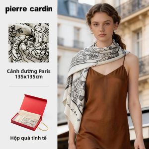 Pierre Cardin | Khăn Choàng Len Nhẹ và Ấm Áp