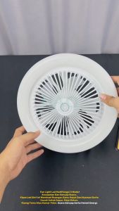 Lampu Gantung + Kipas 2 in 1 Multifungsi/Lampu Kipas + Remote/ LED Fan Fitting E27