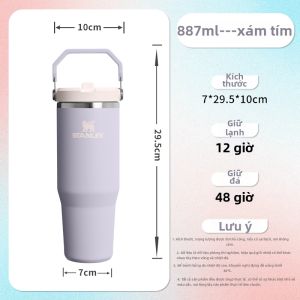 STANLEY | Cốc Nước Có Nắp Dễ Gập Cách Nhiệt Chống Rò Rỉ Tiện Lợi Mang Đi