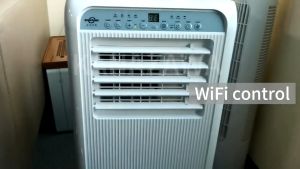 KANAZAWA Air Conditioner Household 1HP With WiFi Intelligent Control Household Portable Aircon With Remote Control LED Touch Screen Aircon With