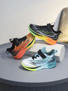 Spring Summer Childrens Running Shoes Soft Bottom Shock Absorption Breathable Mesh Boys Girls Sports Sneakers Lightweight