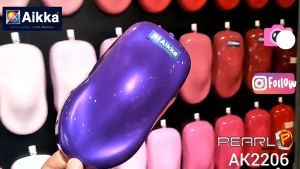 AIKKA AK2206 Royal Purple | Pearl Series | Automotive 2K Car Paint Motor Body Aerosol Spray Cat Kereta DIY Warna Ungu 车漆