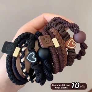 JIUDUOLAN | Durable High-Elasticity Hair Ties