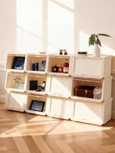 IRIS | Front Opening & Flip Top Toy and Clothing Storage Box