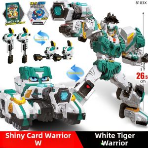 JUMPGO | Deformable Xuan Lan Flash W Cang Lang Beast King Robot Toys for Kids