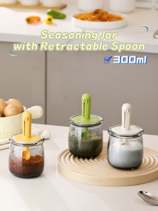 Lọ Đựng Gia Vị Thủy Tinh - Có Gioăng Kín Chống Ẩm Mốc Bền Đẹp