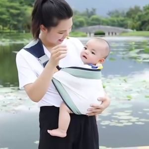 Ready Stock Newborn Baby Carrier Sling Wrap Breathable Multifunction Carrier
