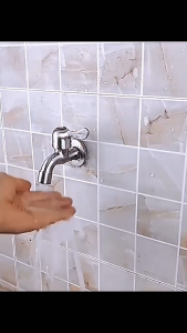HW083- Washer Faucets In-wall Copper Faucet Valve Core Washing Machine Faucet 1/2" 4-point Water Inlet For Household Improvement