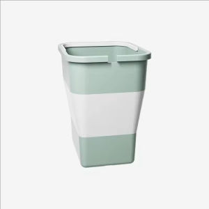 YESPERY Folding Mini Trash Can for Car Travel Camping Storage Multi-function Portable Rubbish Basket with Garbage Bag Holder