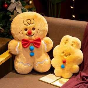 JIFANPAUL | Cute Gift Plush Toys - Gingerbread Man and Rabbit Dolls