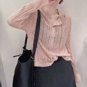 Lace Hollow-out Knitwear Short Outerwear