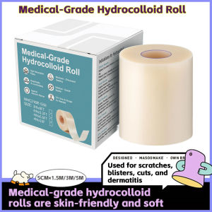 Hydrocolloid Roll Wound Care Band-Aid 5cm×1.5m 5cm×3m 5cm×5m waterproof and skin-friendly adhesive for faster recovery effective wound cleaning