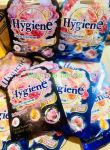 Túi Thơm Để Tủ Quần Áo Hygiene Thái Lan Hương Hoa Tươi Mát đến 12 tuần- Loại Bỏ Ẩm Mốc 8g