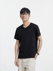 Semir | Slim Fit V-Neck T-Shirt Short Sleeve