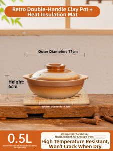 TAOXIANGYI | One-Person Use Heat-Resistant Sand Pot