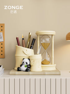 ZHONGGE | Stress Relief Creative Hourglass Pen Holder