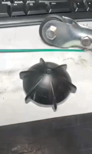 VOLKSWAGEN POLO POLO SEDAN VENTO BEETLE REAR ABSORBER MOUNTING PROTECTIVE CAP (6R0 512 135) 100% ORIGINAL