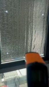 ขนาด 90 cm. แผ่นฉนวนกันความร้อนได้สูง 🌞99%🌞 ฟิล์มบังแดดอลูมิเนียมฟอยล์หนา 2 ด้าน ป้องกันUV