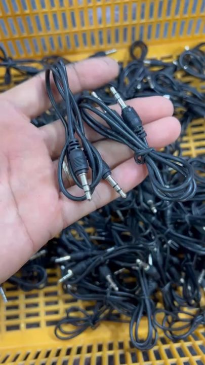 Dây kết nối loa với PC và laptop AUX 3.5, Dây Cắm Hai Đầu Cáp AUX Kết Nối ÂM Thanh Dài 50Cm