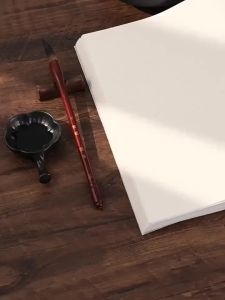 100/200 Pcs of Half-Cooked Chinese Painting Rice Paper Suitable for Calligraphy and Brush Painting the Ideal Choice for Artist
