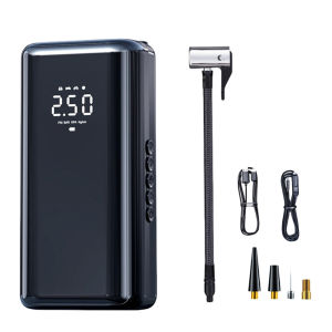 [UEB AUTO]150PSI สมาร์ทรถปั๊มลมยาง 1500mAh มือถือปั๊มลมไร้สายจอแสดงผลดิจิตอลแบบพกพาลมยางไฟฟ้า