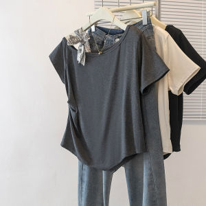 AIYITI | Off-Shoulder Concealing Tshirt
