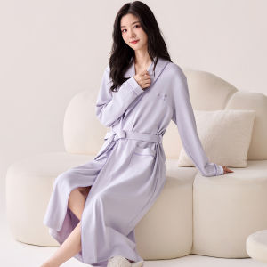 MiiOW | Cotton Couple Summer Thin Sleep Robe