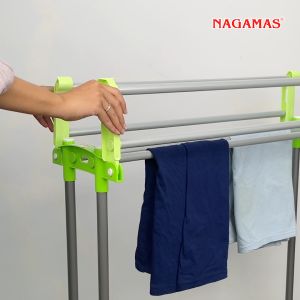 Rak Handuk Lipat/ Jemuran Handuk Lipat Nagamas