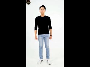 Áo giữ nhiệt Nam CỔ TRÒN chất liệu thun lót nỉ co giãn 4 chiều cực thoải mái