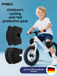 FABX | Childrens Knee and Elbow Protection Anti-Fall Cycling Dance Kneeling Thin Summer Guard