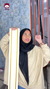 Wallpaper Foam 3D List Foam 230x14 cm List Dinding Wall Border Untuk Sudut Dinding Tinggal Tempel Stiker Dinding List