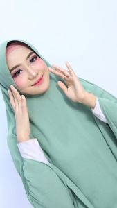 RUBY117 KHIMAR JILBAB HIJAB PAD JUMBO CRINKLE PREMIUM