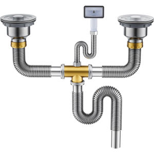 TAOSHI | Kitchen Drain Pipe Accessory Stainless Steel Deodorizing