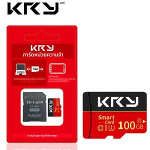 ไมโครเมมโมรี่การ์ด SD 128GB 100GB 64GB 32GB การ์ด SD SD/TF แฟลชการ์ด 8GB 16GB 32GB 64GB 128GB คลาส 10 การ์ดหน่วยความจำสำหรับโทรศัพท์
