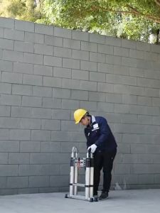 3.2M/3.8M/5M Tangga multifungsi/tangga teleskopik rumahan/tangga aluminium tebal/tangga lipat