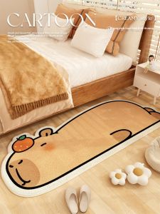 MENGSHANGDIAN | Thảm Bên Cạnh Giường Chống Trượt Phong Cách Hoạt Hình