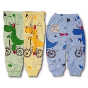 Celana bayi panjang motif dino/lembut/tebal
