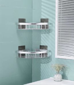 ชั้นวางเนกประสงค์ ราคายาสระผม ชั้นวาง ชั้นวางของติดผนัง ชั้นวางเข้ามุม ที่วางครีมอาบ ขนาดสูงสุด 12 ชั้น ที่วาง ชั้นวาง ชั้นวางของ ที่วางครีมอาบ เพื่อใช้ในห้องน้ำ