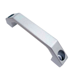 Door Handle Aluminum Alloy 100/120/130mm Silver Black U-Shaped Cabinet Sliding Door Pull Handle For Luggage Furniture Wardrobe