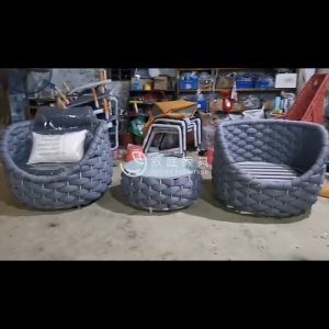 Outdoor Sofa Indoor Aluminum Alloy Villa Balcony Scenic Spot Swimming Pool Yard Leisure Tea Table Set